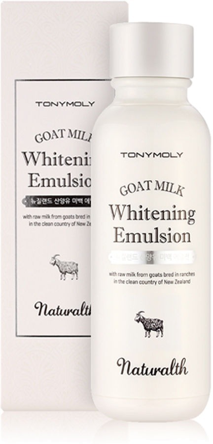 

Tony Moly Naturalth Goat Milk Whitening Emulsion