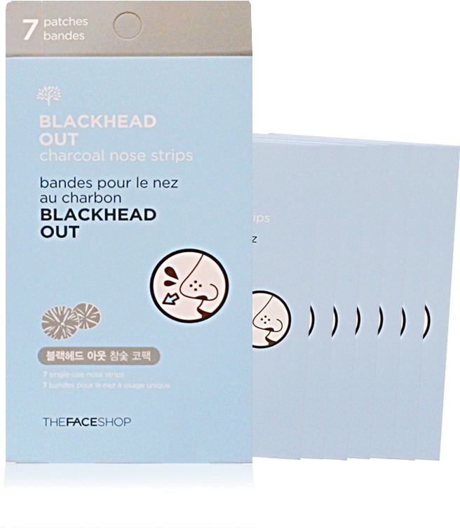 

The Face Shop Blackhead Out Charcoal Nose Strip