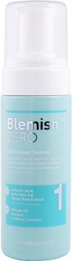 

The Face Shop Clean Face Blemish Zero Bubble Foam Cleanser