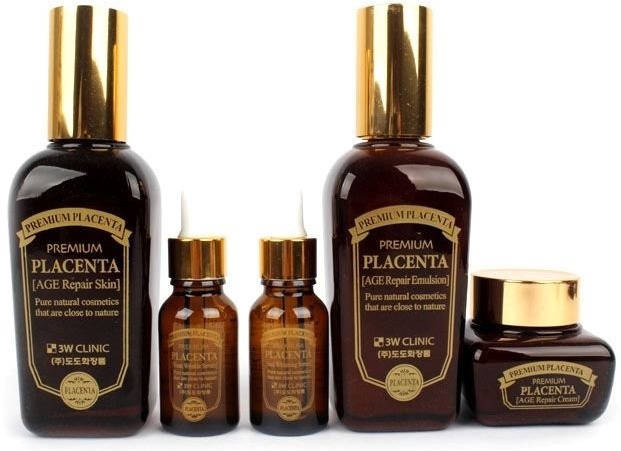 

W Clinic Premium Placenta Items Set