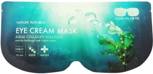 

Nature Republic Aqua Collagen Solution Marine Hydro Gel Eye Cream Mask