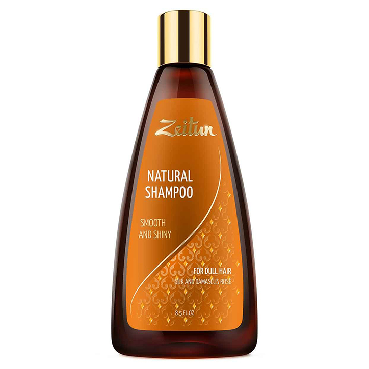 

Zeitun Smooth and Shiny Shampoo for dull hair Silk and Damascus Rose