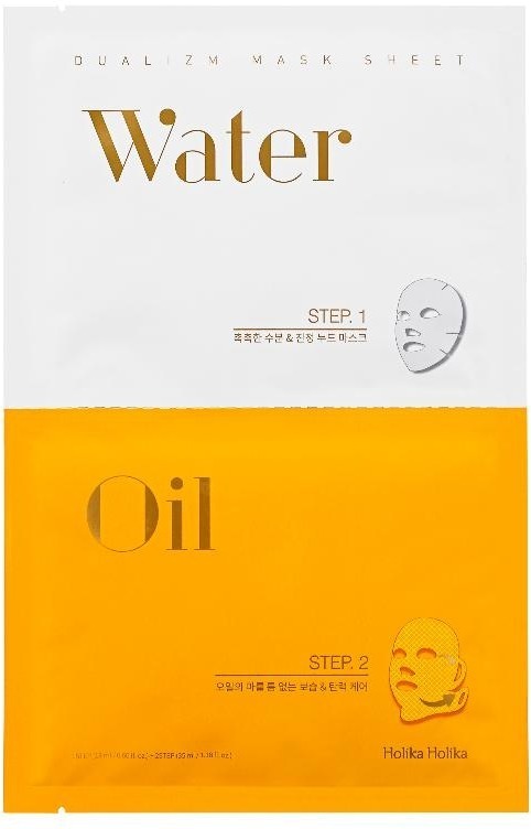 

Holika Holika Dualism Mask Sheet Water amp Oil