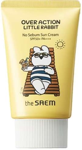 

The Saem Over Action Rabbit Eco Earth Power No Sebum Sun Cream SPF PA