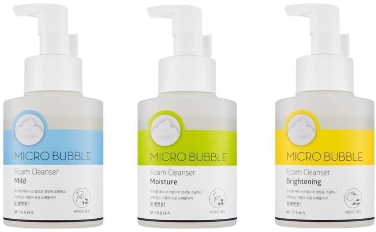 

Missha Micro Bubble Foam Cleanser