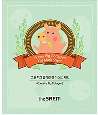 

The Saem Green Pig Collagen Mask Sheet