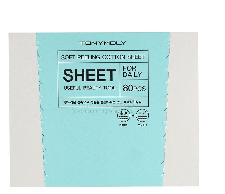 

Tony Moly Soft Cotton Peeling Sheet