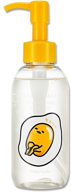 

Holika Holika Lazy amp Eazy Gudetama All Kill Cleanser Oil to Foam
