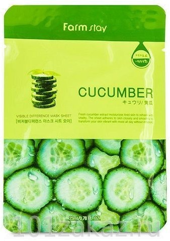 

FarmStay Visible Difference Mask Sheet Cucumber