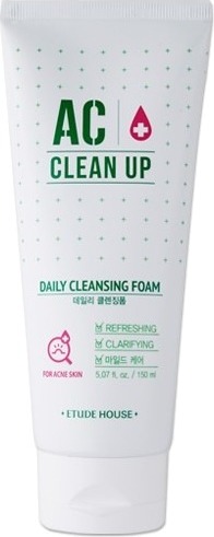 

Etude House AC Clean Up Daily Acne Foam Cleanser