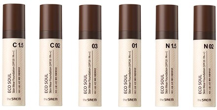 

The Saem Eco Soul Skin Wear Foundation