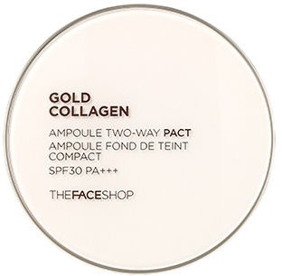 

The Face Shop Gold Collagen Ampoule Twoway Pact
