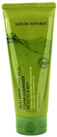 

Nature Republic Jeju Sparkling Foam Cleanser