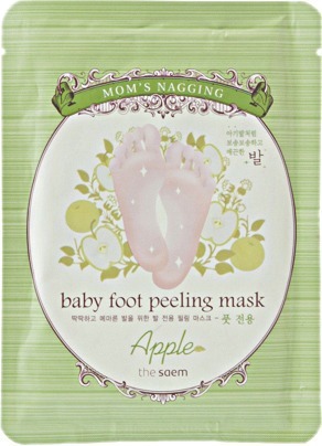 

The Saem Moms Nagging Baby Foot Peeling Mask Apple