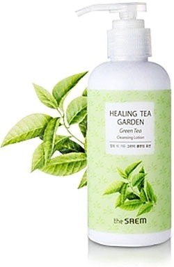 

The Saem Healing Tea Garden Green Tea Cleansing Lotion