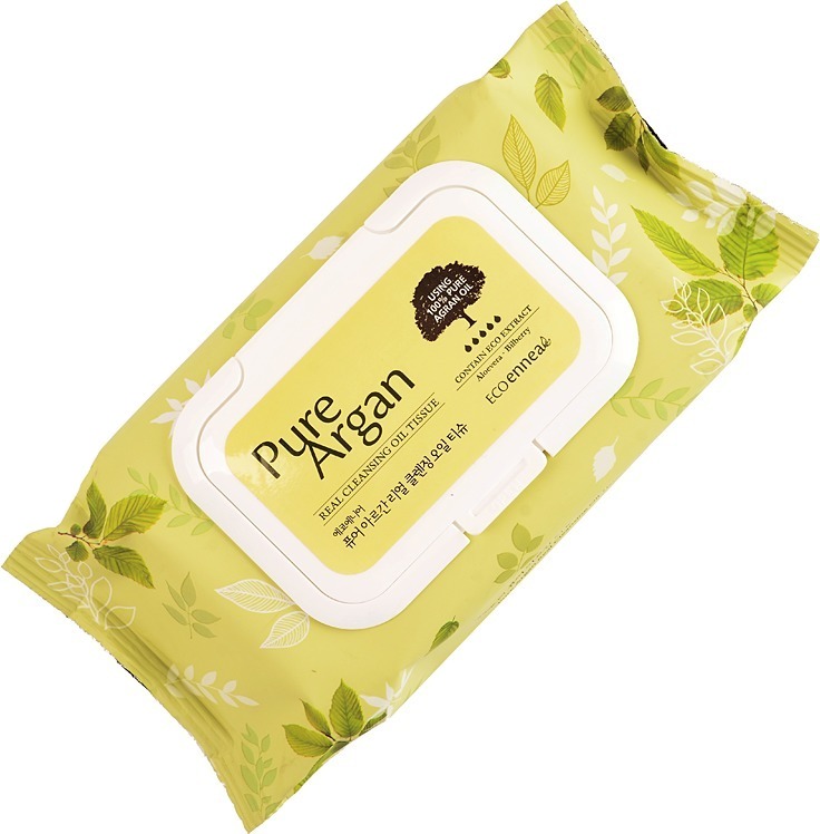 

Welcos Ecoennea Pure Argan Real Cleansing Oil Tissue