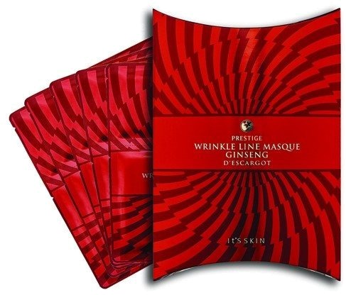 

Its Skin Prestige Wrinkle Line Masque Ginseng Descargot Set