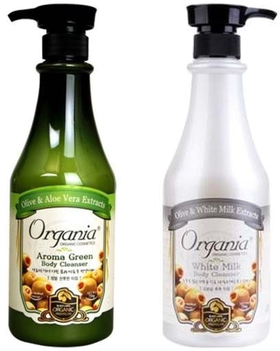 

White Cospharm Organia Aroma Green Body Cleanser