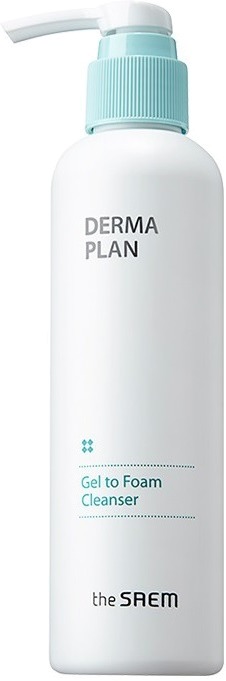 

The Saem Derma Plan Gel to Foam Cleanser