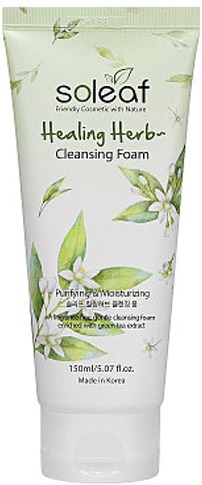 

Soleaf Healing Herb Cleansing Foam
