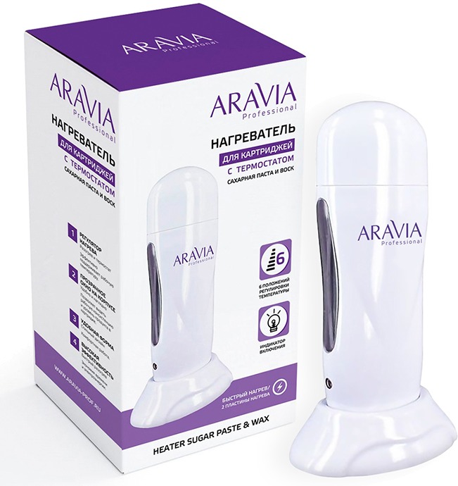 

Aravia Cartridge Professional Heater Sugar Paste and Wax