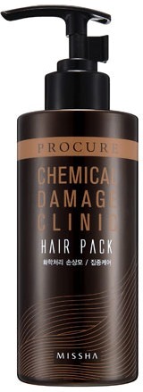 Маска для волос missha procure chemical-damage clinic hair pack
