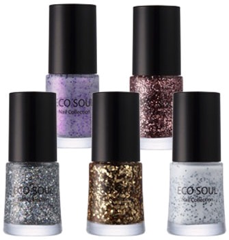 

The Saem Eco Soul Nail Collection Glitter