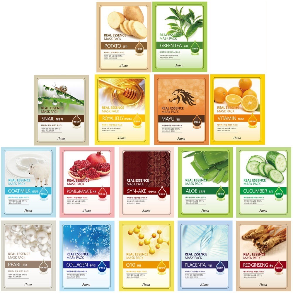 Juno Real Essence Mask Pack