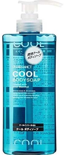 

Kumano Cosmetics Pharmaact Cool Body Soap Infused With Cool Menthol
