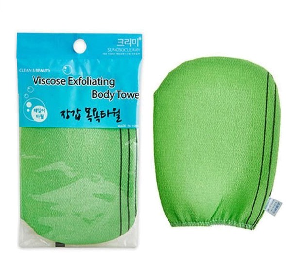 

Sungbo Cleamy Viscose Glove Bath Towel