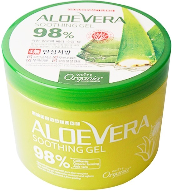 

White Cospharm Organia Aloe Vera Soothing Gel