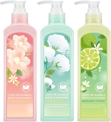 

Nature Republic Love Me Bubble Bath And Shower Gel
