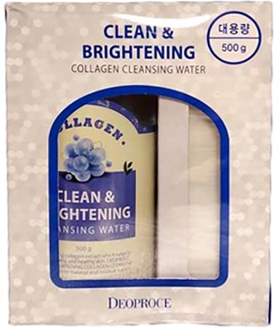 

Deoproce Clean and Brightening Collagen Cleansing Water