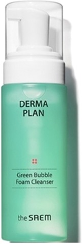 

The Saem Derma Plan Green Bubble Foam Cleanser