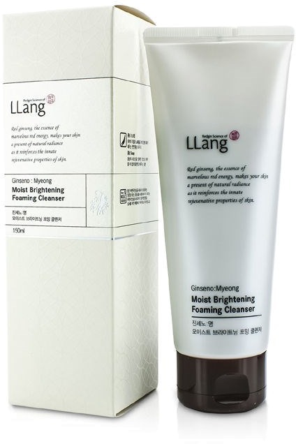 

Llang Ginseno Myeong Moist Brightening Foaming Cleanser