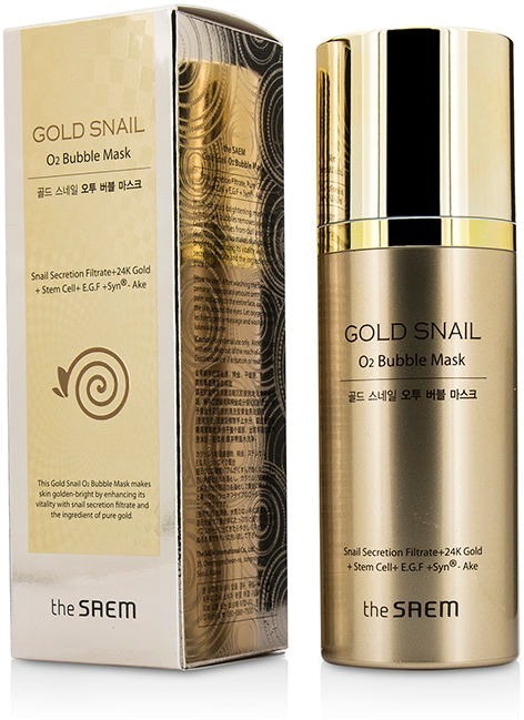 

The Saem Gold Snail O Bubble Mask Jumbo