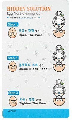 

APieu Hidden Solution Egg Nose Clearing Kit