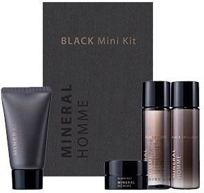 

The Saem Mineral Homme Black Mini Kit