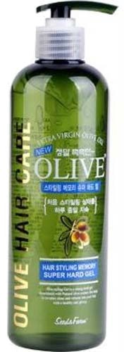 

White Cospharm Seed And Farm Hair Stayling Memory Super Hard Gel