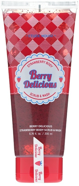 

Etude House Berry Delicious Strawberry Body Scrub And Wash