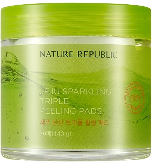 

Nature Republic Jeju Sparkling Triple Peeling Pads