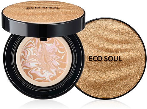 

The Saem Eco Soul Essence Foundation Pact SPF PA