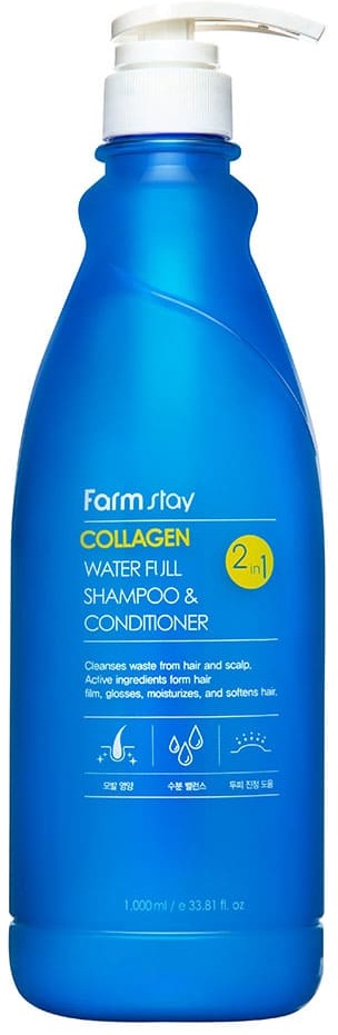 FarmStay Collagen Water Full Shampoo and Conditioner