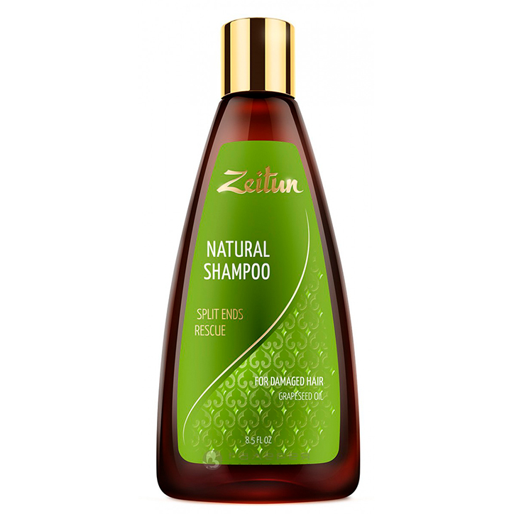 

Zeitun Split Ends Rescue Shampoo for Damaged Hair with Grapeseed Oil