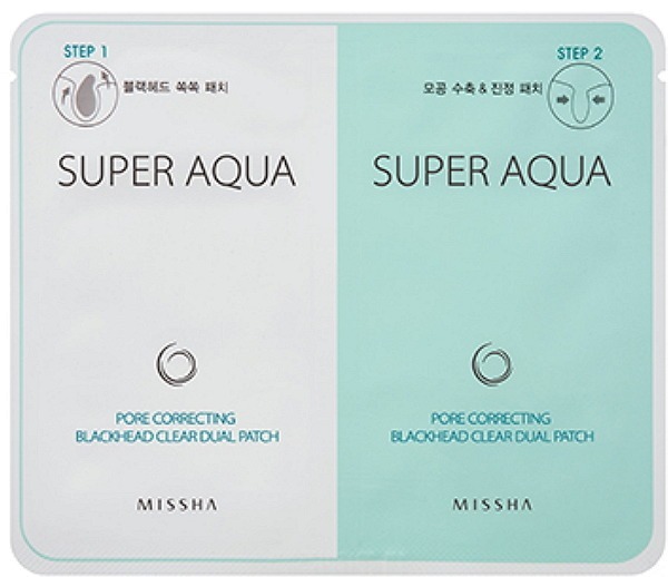 

Missha Super Aqua Pore Correcting Blackhead Clear Dual Patch