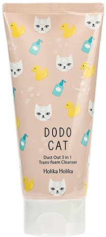 

Holika Holika Dust Out DODO CAT in Trans Foam Cleanser