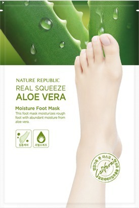 

Nature Republic Real Squeeze Aloe Vera Moisture Foot Mask
