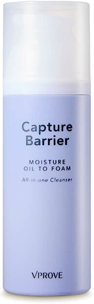 

Vprove Capture Barrier Moisture Oil to Foam Allinone Cleanser