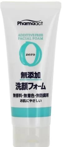 

Kumano Cosmetics Pharmaact Additive Free Zero Facial Foam