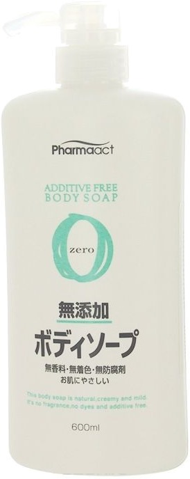 

Kumano Cosmetics Pharmaact Additive Free Body Soap